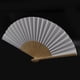 thumbnail image 3 of Paquete de 48 Ventiladores de Mano Ventilador de Papel Blanco Plegables de Bambú Ventilador Plegable Mano para Regalo de Boda de Iglesia, Favores de Fiesta,Decoración de Bricolaje, 3 of 10