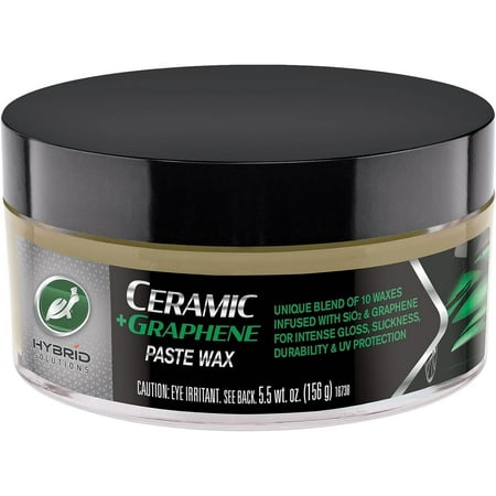 Hybrid Solutions Ceramic Graphene Paste Wax, Patent-Pending Advanced Paint Protection, Extreme Gloss High Shine Finish, For Cars Trucks and More, 5.5 oz. (Pack of 1)