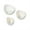 White, variant on Miyuadkai Fruit Bowl Clearance Combinable and Stackable Flower Shaped Fruit Plate Snack Storage Tray Kitchen White