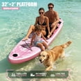 thumbnail image 7 of AISUNSS 11ft Inflatable Stand Up Paddle Board, Complete SUP Accessories, Wide Non-Slip Deck Design for Adults & Teenagers, 7 of 7