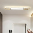 thumbnail image 6 of Garwarm Modern LED Flush Mount Ceiling Lights Dimmable LED Ceiling Lamp with Remote Control 3.6 ft Acrylic Linear Ceiling Lighting Fixtures for Living Kitchen Dining Room Bedroom (48W/3000-6500K), 6 of 17