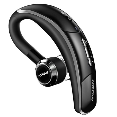 Mpow Wireless Bluetooth 4.1 Headset Headphones with Clear Voice Capture Technology for iPhone Samsung Galaxy and Other (Best Bluetooth For Cell Phone)