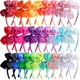thumbnail image 1 of SIQUK 28 Piezas Diademas con Lazo Cinta de Grosgrain Diadema con Lazo Lazos para el Cabello Diademas para Niñas 28 Colores, 1 of 5