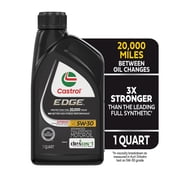 Castrol EDGE 5W-30 Advanced Full Synthetic Motor Oil, 1 Quart RFID
