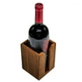 thumbnail image 4 of Teak Wine Bottle Storage/Holder One Bottle Holder, 4 of 5