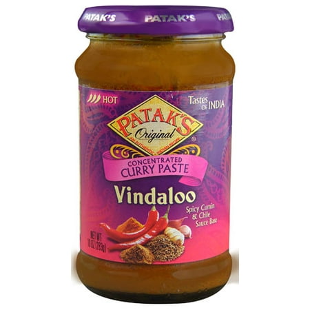 Patak's Original Concentrated Curry Paste Vindaloo -- 10 oz pack of