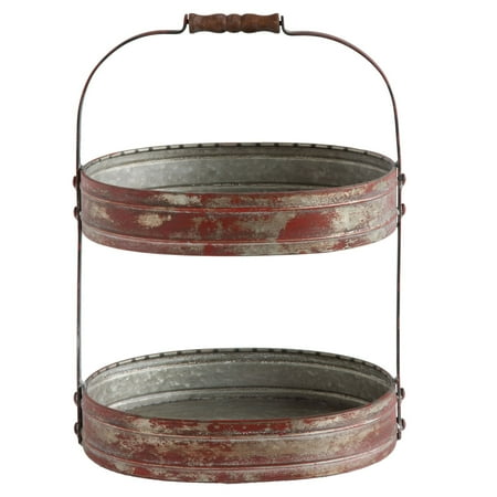 - 3R Studios Red Metal 2 Tiered Server