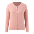 thumbnail image 3 of Cozy Women's Cardigan Soft Knit Long Sleeve Button Front Fashionable Sweater for Everyday Wear Comfortable Layering, 3 of 7