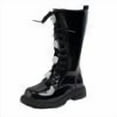 thumbnail image 2 of shqvo Midshaft Rain Boots Toddler, Waterproof Rubber Boots boys, Mid-Height Anti-Slip Lightweight Garden Shoes, Mid Calf Water Boots with Adjustable Buckle, Durable Fishing Boots Outdoor, 2 of 5