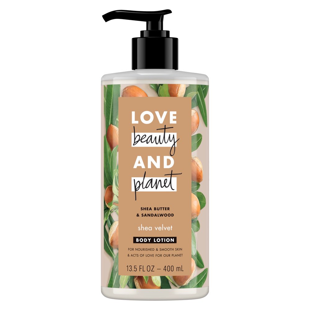 Love Beauty And Planet Shea Butter &amp; Sandalwood Body Lotion shea velvet