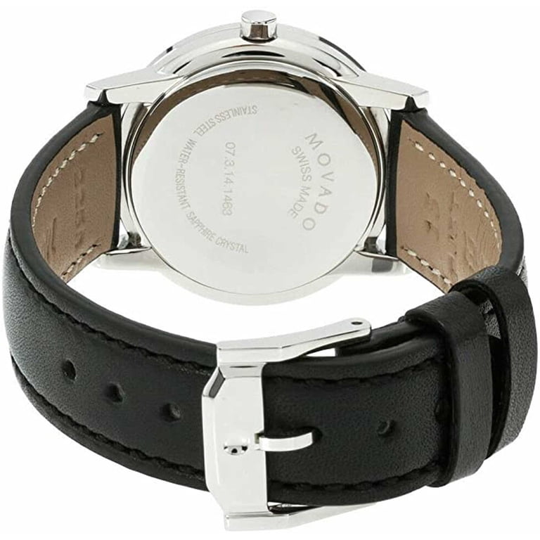 New Movado Women’s Museum Classic Blue Dial Leather Strap Watch 0607318 e0f95e6d-3840-4d92-a1a7-  main image 3