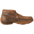 thumbnail image 3 of Twisted X Boots Boys Kids Driving Moc Bomber/ Patchwork 1.5 M US Tan, 3 of 5
