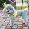 thumbnail image 2 of Cute Bee Traction Stylish Walking Dog Cat Soft Yellow With Sturdy Handle Bracelet Outdoor Adventures Traction Rope Grid Wing Style XL, 2 of 9