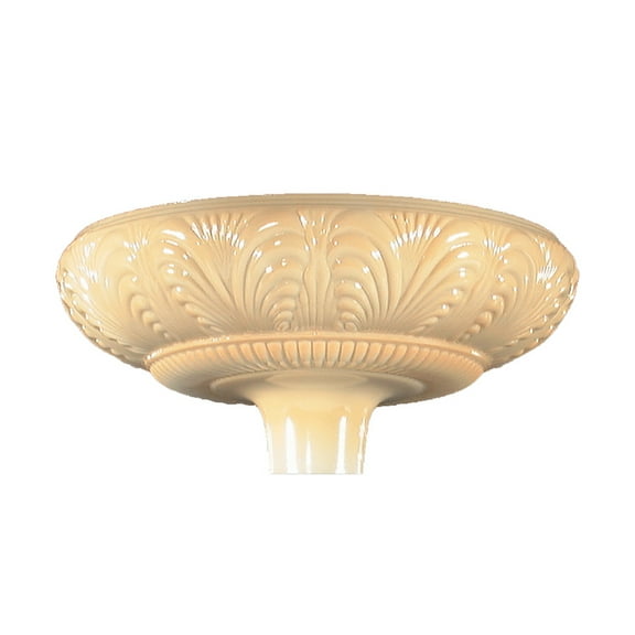 B&P Lamp® 14 1/2" Dia. Torchiere, Nu-Gold