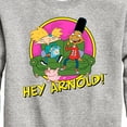 thumbnail image 3 of Hey Arnold! - Arnold and Friends - Toddler And Youth Crewneck Fleece Sweatshirt, 3 of 5