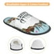 thumbnail image 3 of Balery World Travel Pantuflas de Casa de Felpa Silenciosas con Diseño Estampado, Zapatillas Cómodas Antideslizantes de Algodón para Interior-Large, 3 of 8