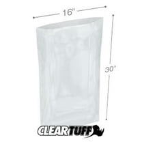 International Plastics PB41630 16 x 30 in. Clear Poly Bags, 0.004 Gauge - Case of 250