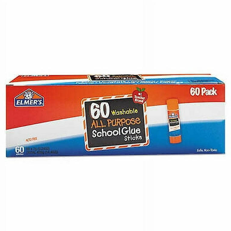 Elmer's Washable Clear Glue Stick (30/box), #5561, E-60 –