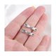 thumbnail image 2 of 2pcs Double Lobster Clasp 10mm, Sterling Silver Clasp Double Claw Clasps Bracelet Necklace Extension Connector, 2 of 4