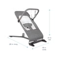thumbnail image 3 of Baby Delight Alpine Deluxe Portable Bouncer | Infant | 0 – 6 months | Charcoal Tweed, 3 of 5