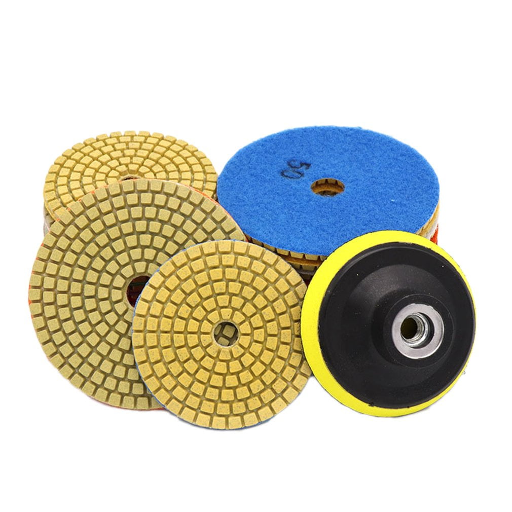 1pc 4 Inch Diamond Polishing Pads Durable Granite Stone Polishing Mat