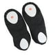 thumbnail image 3 of EeaseMX 1 par de zapatos de baile ligeros y antideslizantes, de lona sencilla para niños y adultos, talla 35, 3 of 7