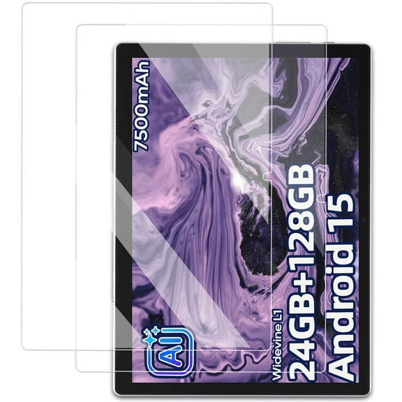 Plimpton android Tablet 10.1 inch Screen Protector for PlimPad P2 Tablet, Tempered Glass Film 9H Hardness, LCD Protection, Scratchproof, Easy to Install (2 Pack)