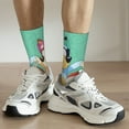 thumbnail image 6 of Silaia Bluey Print Adult Socks, Athletic Socks, Mens and Womens Crew Cushion Socks,Work Athletic Running Socks,Casual Breathable Socks, 6 of 6