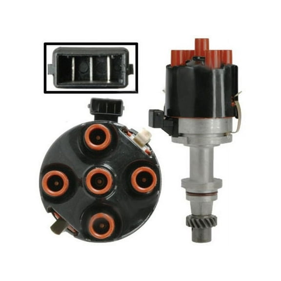 Ignition Distributor - Compatible with 1985 - 1998 Volkswagen Golf 1986 1987 1988 1989 1990 1991 1992 1993 1994 1995 1996 1997