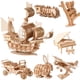 thumbnail image 2 of 1pc 3D DIY Wooden Puzzle Model, Handmade Mechanical Toy, Building Game Assemble Ship Model, 3D Model Ornament Children Adult Teenager Gift, 2 of 5