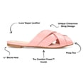 thumbnail image 5 of Journee Collection Womens Haize Tru Comfort Foam Slide Low Block Heel Sandals, 5 of 6