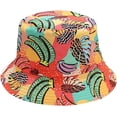 thumbnail image 1 of LinYooLi Womens Bucket Hat Fresh Fruit Pattern Reversible Men Fisherman Hat Teen Unisex Travel Sport Sun Protection Basin Hat, 1 of 8