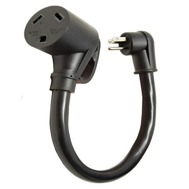 RV Power Adapter Cord 120V 15A 1800W Generator to TT-30R Connector