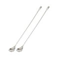 thumbnail image 1 of Cuchara mezcladora de cócteles de uso versátil, acero inoxidable 18_8 de grado alimenticio para mezclar bebidas en tazas y vasos profundos, 1 of 8