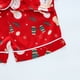 Cathalem Girls Summer T-Shirt and Shorts Set Ruffle Trim Flounce Short Sleeve Top and Shorts Set,Red M - image 4 of 5