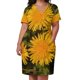 thumbnail image 3 of Vestido de fiesta de lujo para mujer con bolsillos sueltos y ramo de dientes de león, vestido de verano, 3 of 7