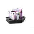 thumbnail image 6 of Polar Whale 2 Lotion and Body Spray Stand Organizers Hexagon Shaped Tray Washable Waterproof Insert for Home Bathroom Bedroom Office 15.75 x 13.75 x 2 Inches 21 Slots Black 2pc Pair Set, 6 of 8