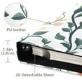 thumbnail image 3 of FORMRS 3 Ring Photo Album 4"x6" Self Adhesive Large Capacity PU Leather Cover, Flowers Pattern, 3 of 8