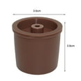 thumbnail image 6 of Ludlz Coffee Filter Cup with Lid Reusable Refillable Replacement Coffee Filtration Capsule Cup Kitchen Supplies, 6 of 8