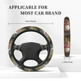 thumbnail image 5 of Haiem Colorful Axolotl Underwater Print Steering Wheel Cover 15 Inches for Women Men, Neoprene Anti-Slip Cute Car Steering Wheel Grip Wrap Car Accessories Protective Case Cover for Vehicle Truck SUV, 5 of 8
