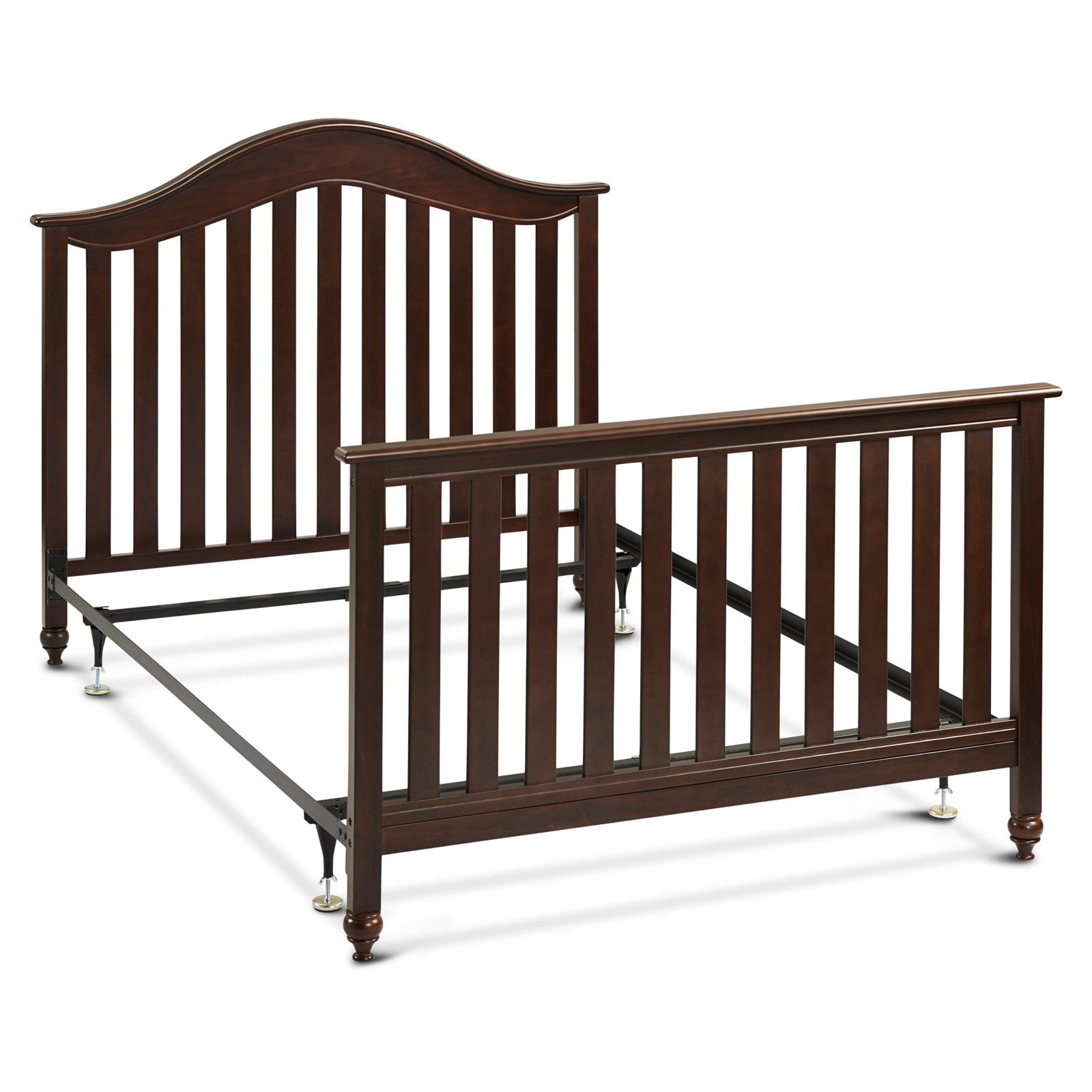 Bivona Company Full Size Metal Bed Frame With Headboard Footboard Conversion
