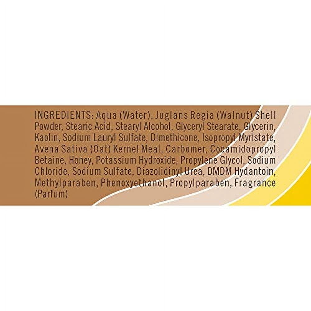 QUEEN HELENE Gentle Natural Facial Scrub, Oatmeal 'n Honey 6 oz (Pack of 3)