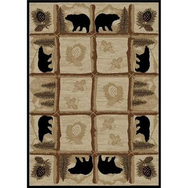 Mayberry Rug HS7472 8X10 7 ft. 10 in. x 9 ft. 10 in. Hearthside Toccoa Area Rug, Multi Color