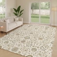 thumbnail image 6 of Addison Rugs Chantille Indoor/Outdoor Traditional Global Ivory Machine Washable Rectangle Rug, 8' x 10', 6 of 8
