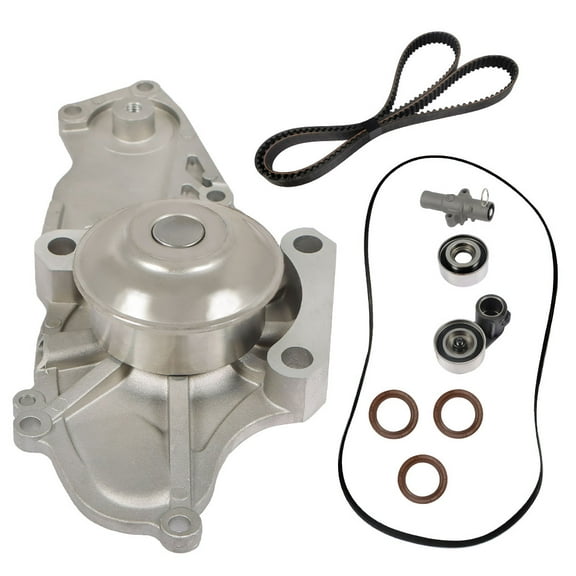 OTTULUR Engine Timing Belt Kit with Water Pump Replacement for 2003-2017 Honda Accord Pilot Acura TL TSX 3.0 3.5 3.7