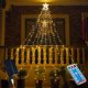 thumbnail image 2 of Muyoka Solar Star String Lights 11.5ft 350 LED Star Waterfall String Light IP43 Impermeable LED Star Hanging Twinkle Fairy Lights Decoraci贸n navide帽a Cascada Star Lights 8 modos de iluminaci贸n para bo, 2 of 7