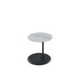 thumbnail image 5 of Orbit End Table with Height Adjustable Gray Marble Textured Glass Top, 5 of 5