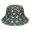 Hedgehog and Mushroom Teal Pattern, variant on Hedgehog and Toadstool White Pattern Bucket Hat, Fishing Hiking Cap with Wide Brim & Breathable Fabric, Foldable Design Gifts for Unisex Men Women