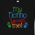 thumbnail image 4 of Inktastic Nonno Loves Me Boys or Girls Baby T-Shirt, 4 of 5