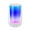 White, variant on YiBai New Little 4th Generation Border Bluetooth Speaker Full Screen Colorful Light Series Desktop Outdoor Portable Mini Audio,White,for Father Dad